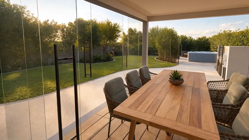 Contemporary courtyard garden