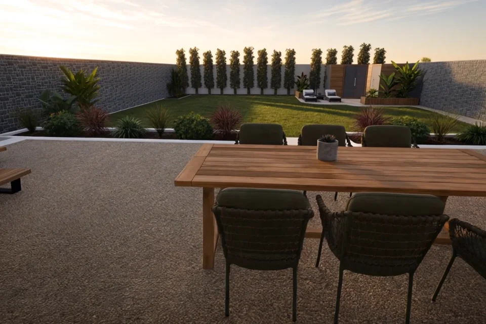 Sloped garden makeover